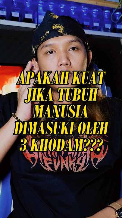 Apakah Kuat Jika Tubuh Manusia Dimasuki Oleh 3 Khodam!!! #shorts
