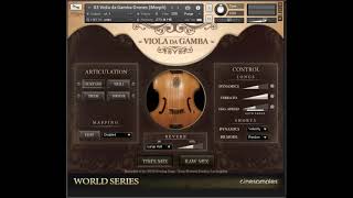 Viola da Gamba  - Cinesamples: World Series
