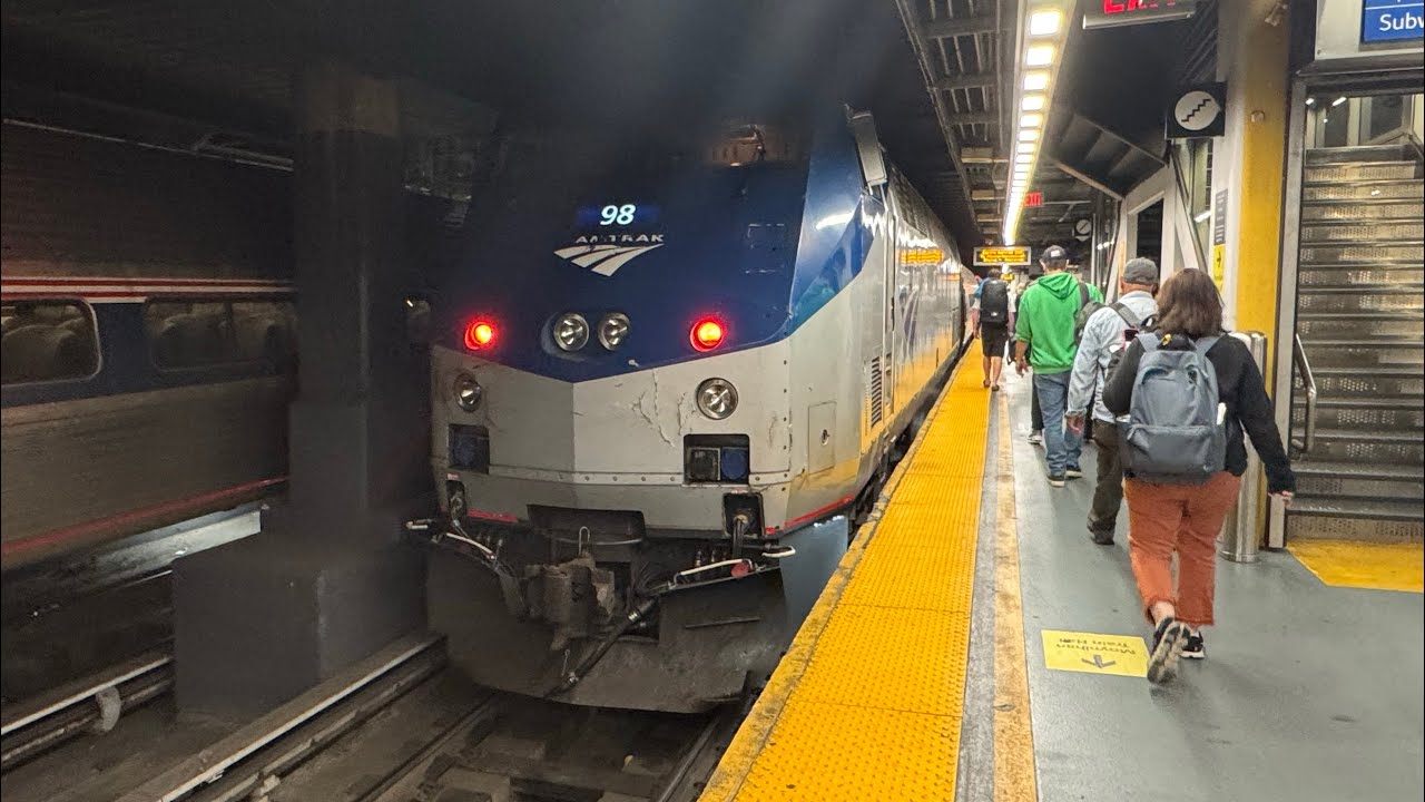 Amtrak Train #233 from New York Penn Station to Poughkeepsie, NY