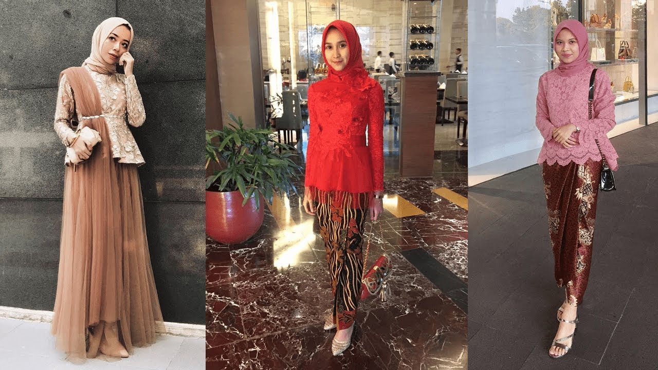 36 Model  Baju  Kebaya  Brokat Pesta Terbaru di Tahun 2022 YouTube