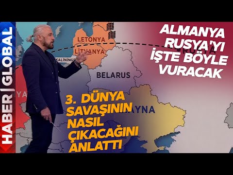 3. Dünya Savaşı Böyle Çıkacak! Almanya'nın Rusya'yı Vurma Planının Deşifresini Mete Yarar Yaptı