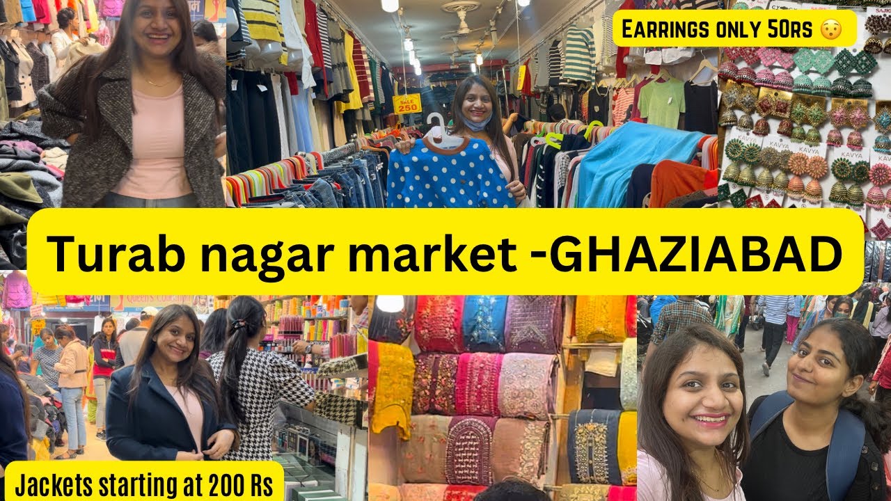 Turab Nagar market Ghaziabad ka Sarojini nagar sarojininagar 