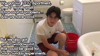 1932 Apartment 01: We got our place! Also Covid! Hisense 8,000 BTU AW0822CW1W AC! Power Outage! ʸᵘᶜᵏ