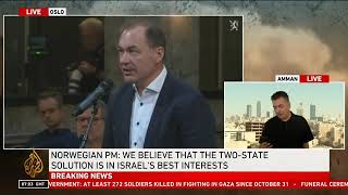 Norway Sets May 28 As Date For Recognition Of State Of Palestine