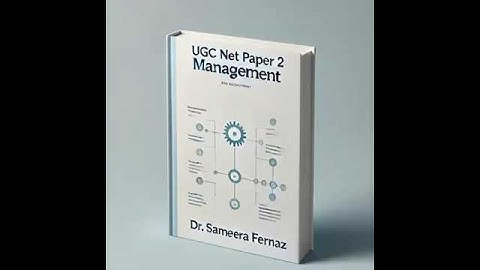 UGC NET Management Paper-2 Important Notes 2025 📘 | Key Topics for JRF | UGC NET Strategy