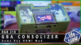 GBA Consolizer  Game Boy HDMI Mod :: RGB318 / MY LIFE IN GAMING
