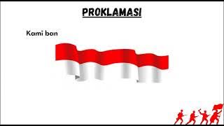 TEKS PROKLAMASI || Dirgahayu Republik Indonesia 76th