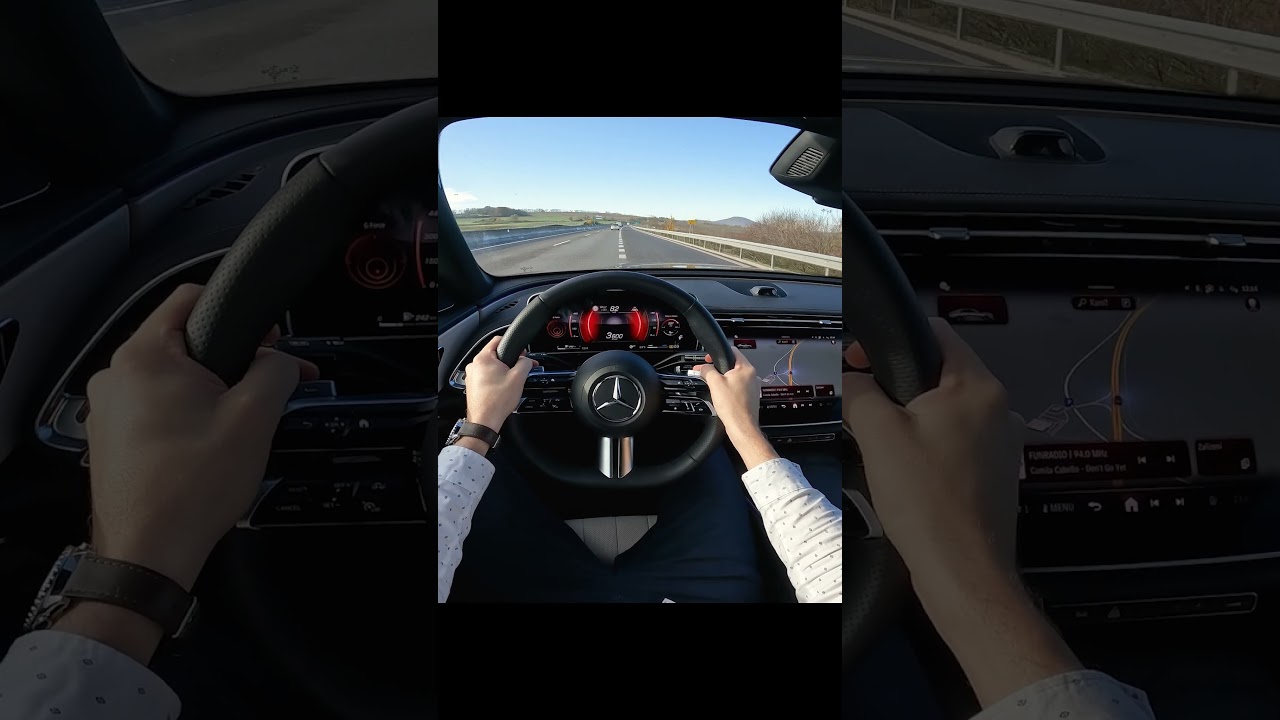 MERCEDES E220d performance 👀 