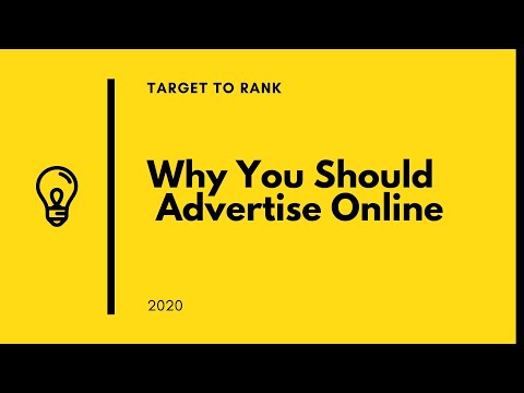 Why You Should  Advertise Your Business Online