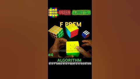 F Perm algorithm 🤯 #shorts #rubikscube #solve #viralshorts