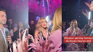 Röyanın Qardaşı Divanı Heyran Etdi.möhtəşəm Video