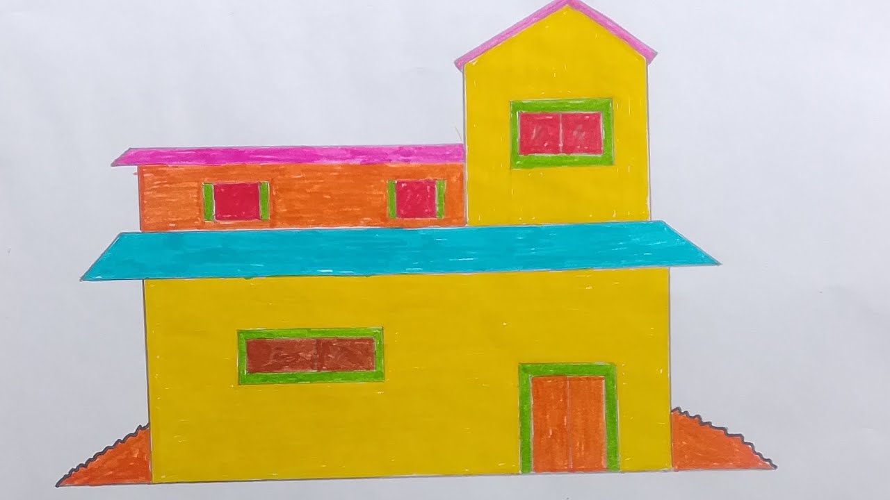House Drawing for Kids and Beginners