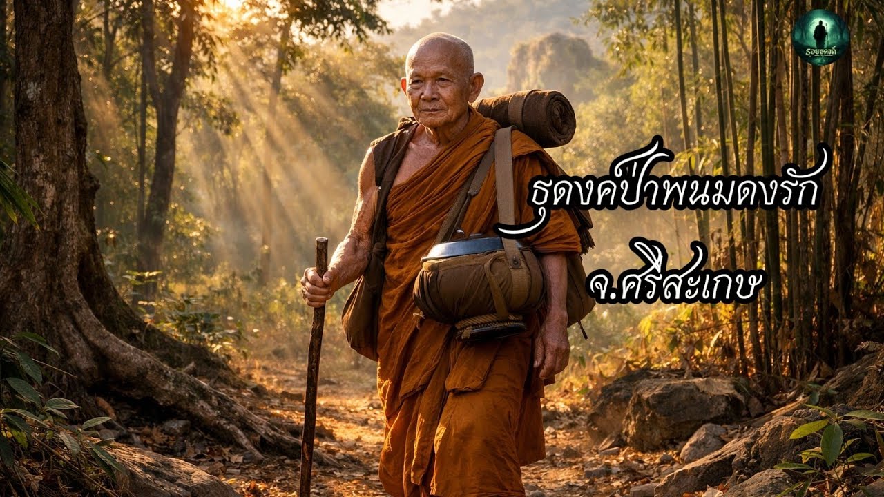 ธุดงค์ป่าพนมดงรัก จังหวัดศรีสะเกษ : รอยธุดงค์