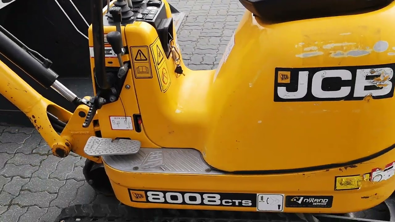 JCB 8008 CTS 2019r. 449 mth😁🤣👍