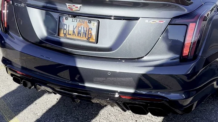 Stock Cadillac CT5-V Blackwing Supercharged V8 Cold Start + Revs