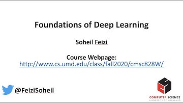 Lecture 1 - Deep Learning Foundations: review of basic DL models and optimization solvers