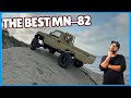 MN-82 лазит по скалам