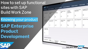How to set up functional sites with SAP Launchpad Service