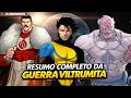 A GUERRA VILTRUMITA: A MAIOR BATALHA DE INVINCIBLE?! (História Completa)