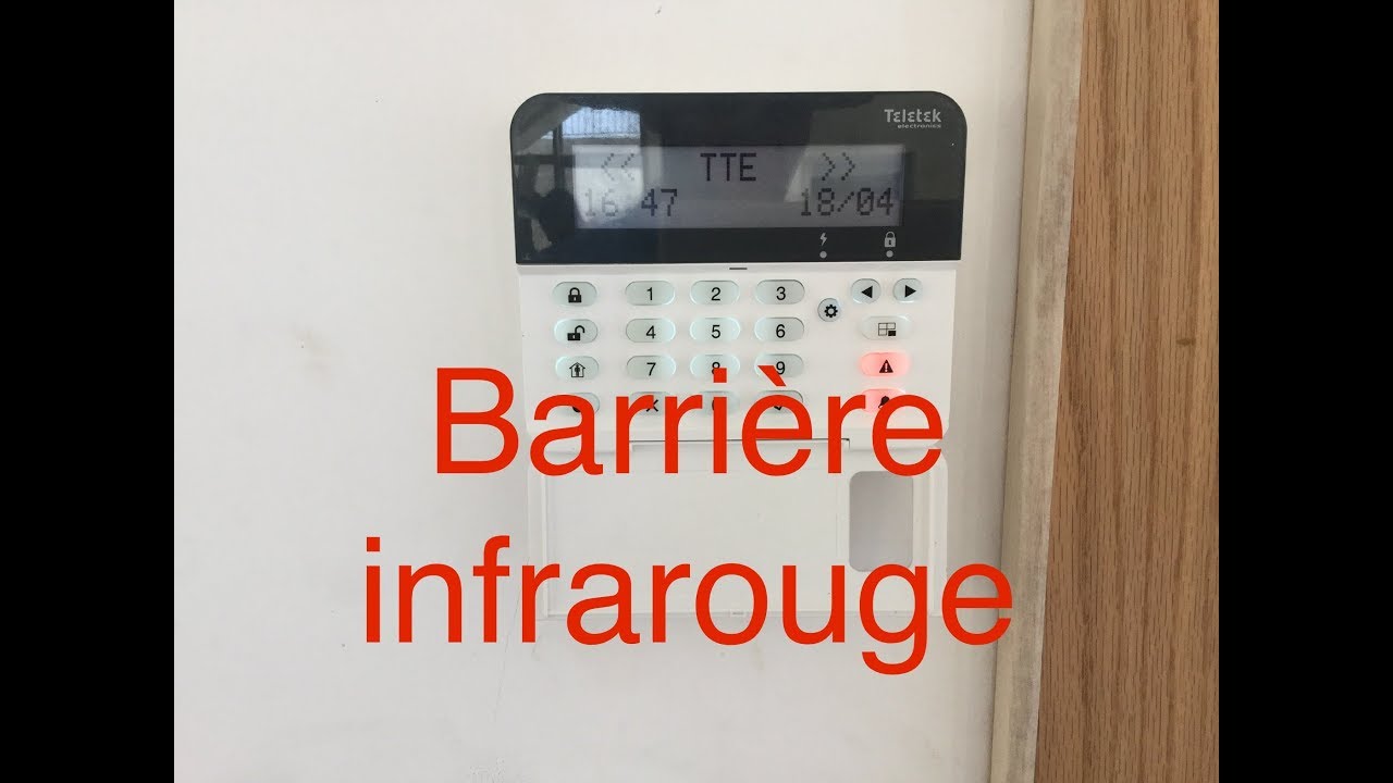 6 barrière infrarouge sur système d’alarme Teletek,alarme exterieure — free download