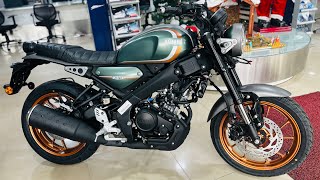 Yamaha XSR 155 Greyish Green Metallic top model 2026