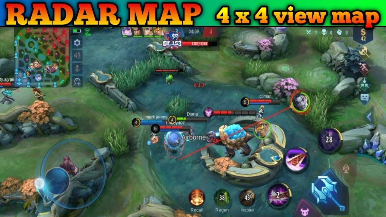 Hack Drone View + Hack Radar Map + Hack Unlock Skin + Hack Hero Power 4x4 view