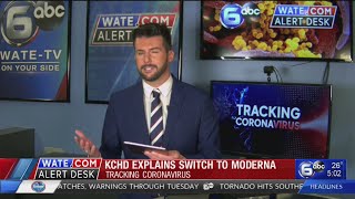KCHD explains switch to Moderna COVID-19 vaccine
