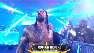 Roman Reigns Entrance | WWE RAW 1/06/2025