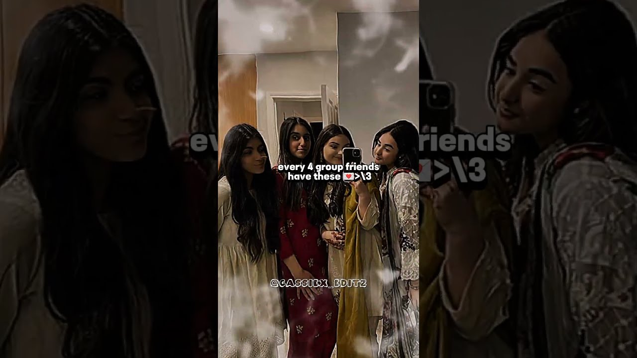 Every 4 Group Friends Have These Bff Friendship Explore Fyp Viralvideo