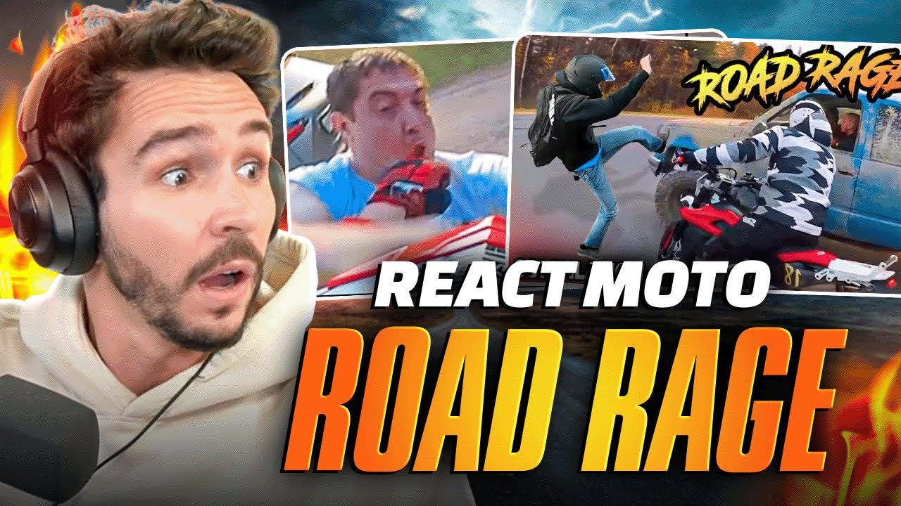 EMBROUILLES À MOTO ! (REACT Road Rage)