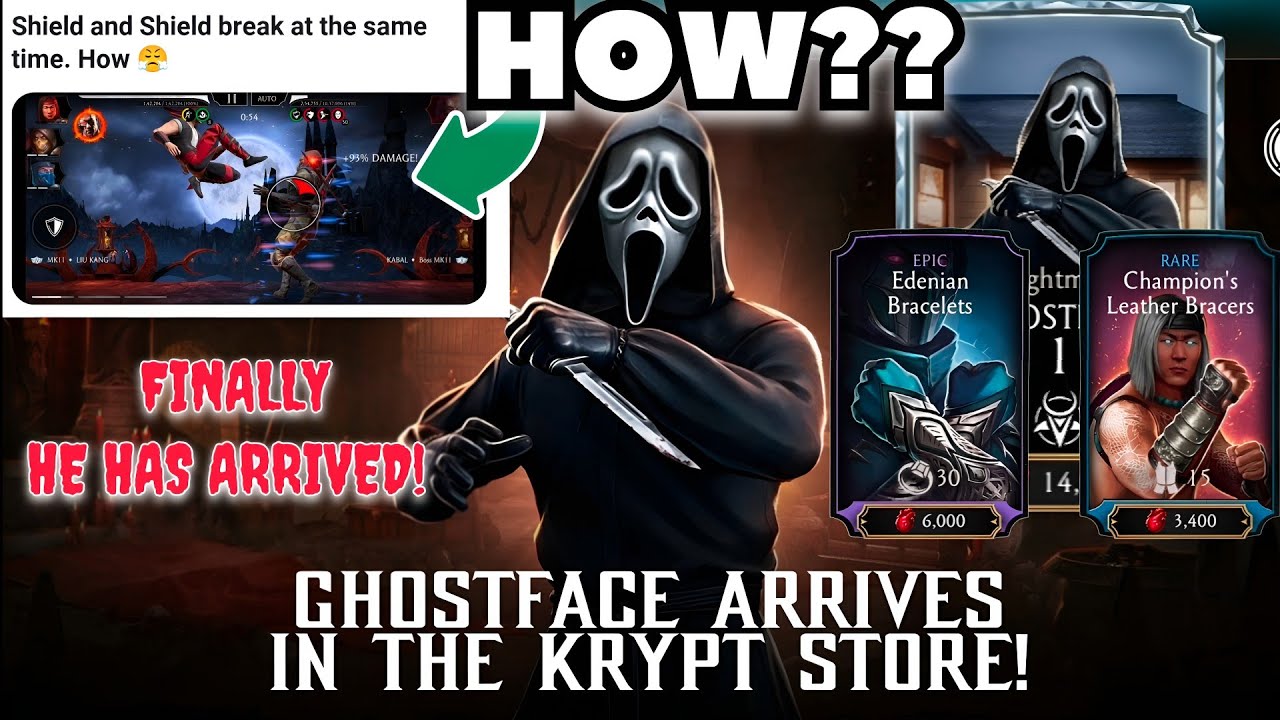 GhostFace появился в магазине The Krypt! Обзор обновления 7.0.1 Krypt — Mk Mobile