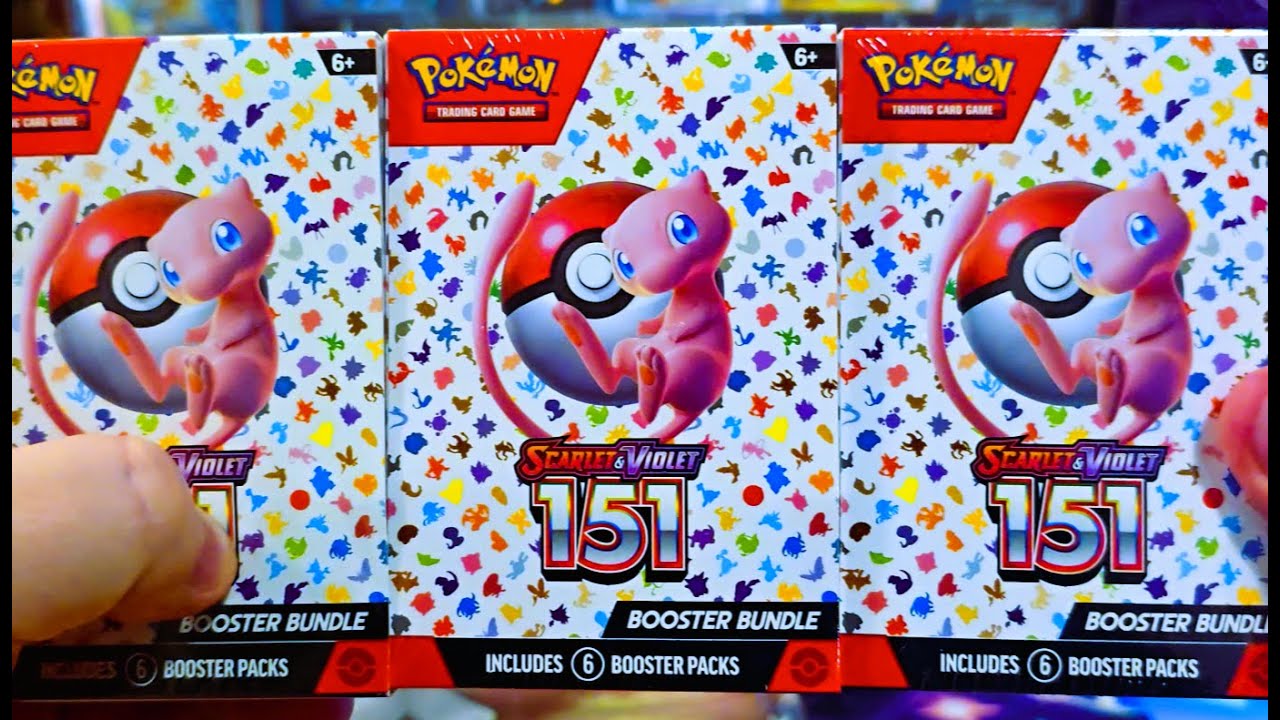 The Best Most Amazing 3 Pokmon 151 Booster Bundles in a Row that I Have  Ever Opened! 3 SARs!