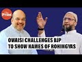 'If there're 30,000 Rohingyas in electoral list, what is Amit Shah doing?' asks Owaisi
