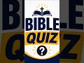 Bible Quiz Challenge ✝️ Can You Score 5/5? #jesus #bible #bibleverse