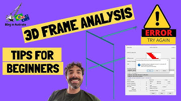 WATCH THIS BEFORE DOING a 3D frame analysis in any software