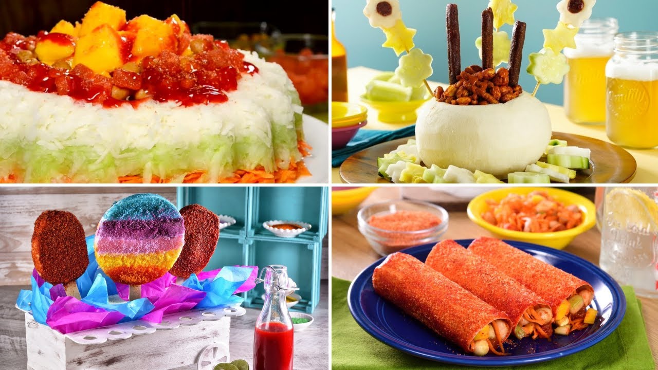 Botanas con Jícama y Chamoy botanas betos