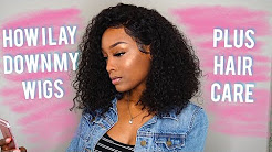 My Hair Care Under Wigs + How I Lay Down My Wig | FabulousBre