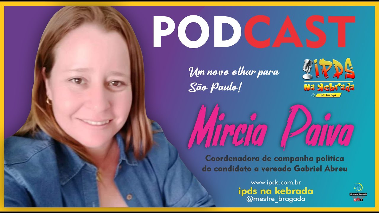 Mircia Mircia Paiva Na Kebrada Host Mestre Bragadá - YouTube