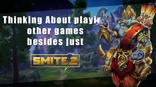 Thinking about playing different games. Smite 2 Rama gameplay