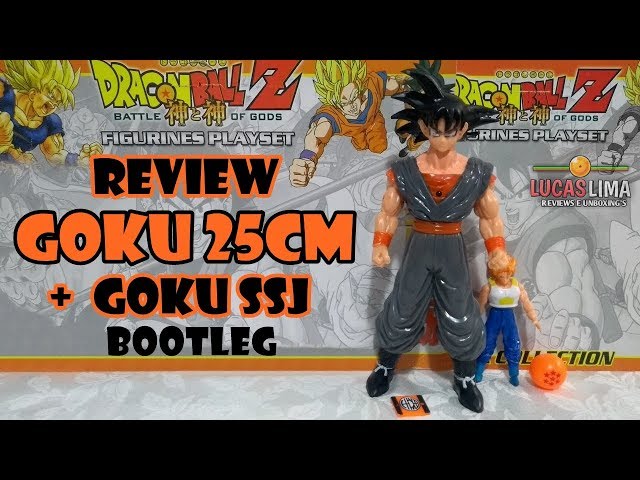 Unboxing & Review Goku SSJ4 Pirata da Dragon Stars (camelô mesmo