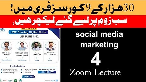 Batch#67&68 Lect#04 Social Media Marketing By Sir Imran & Miss Maahi Iqbal Powered By LWE