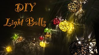 DIY LIGHT BALLS: Replacing old with NEW