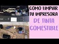 IMPRESORA TINTA COMESTIBLE | COMO LIMPIAR | VERY CHERRY CAKES