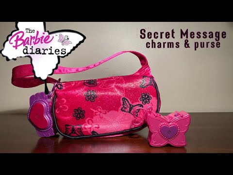 The Barbie® Diaries™ Secret Message Charms & Purse