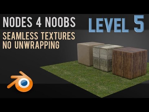 Nodes School Level 5 | PBR from 1 seamless texture | Box Mapping