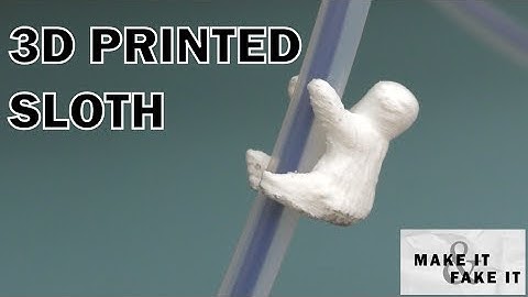 3D Printed Sloth