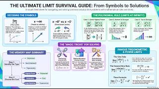Datos Math Analysis READ → UNDERSTAND → SOLVE  The Big Rule  Solving Polynomial Limits at Infinity Guía