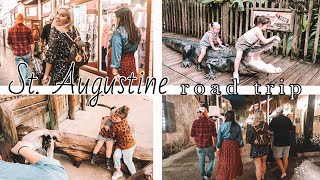 St. Augustine Road Trip During Quarantine|Alligator Farm|Whetstone Chocolate Factory
