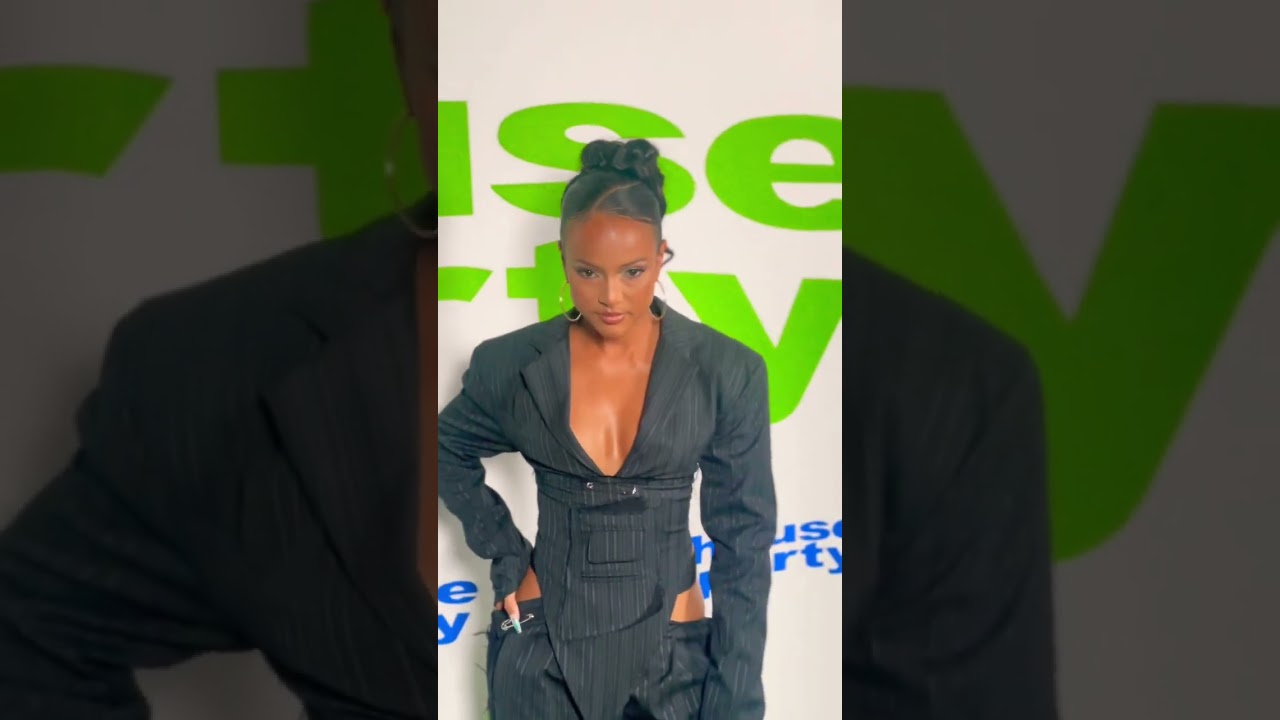 Karrueche Tran attends the premiere of House Party