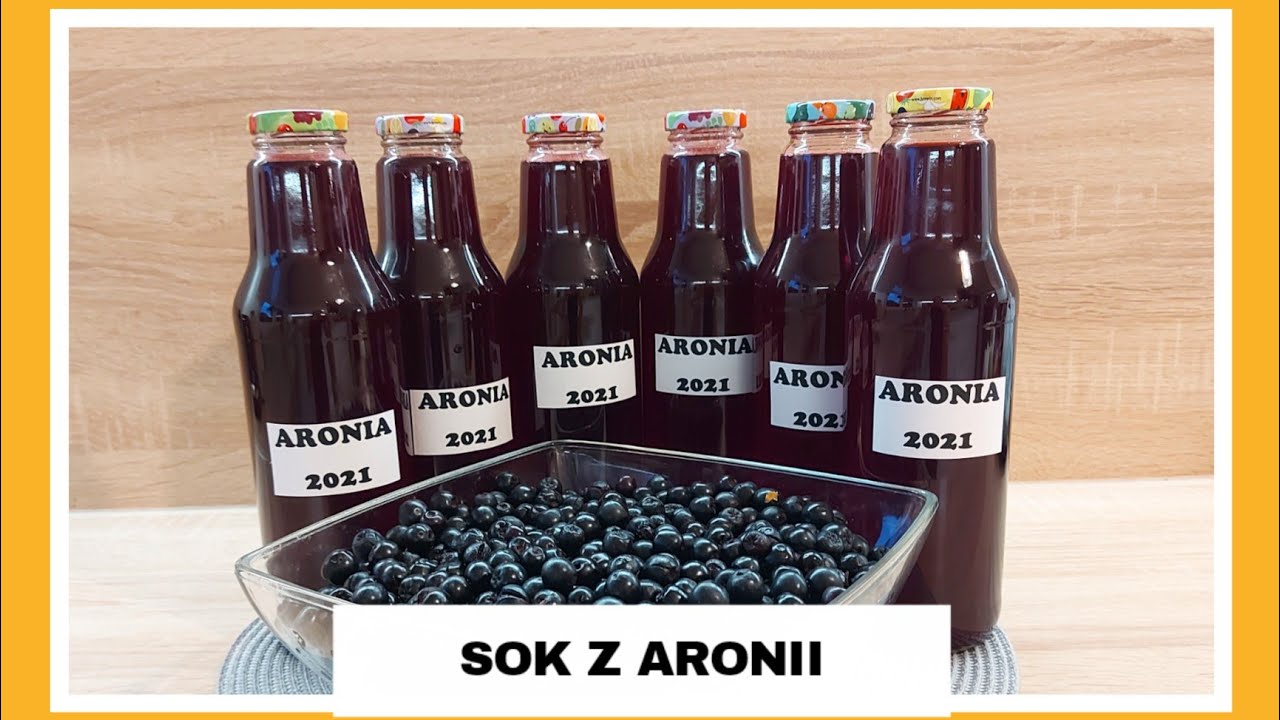SOK Z ARONII prosty przepis